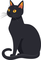Cat Flat Vector Icon