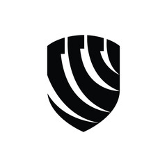 Shield logo icon vector
