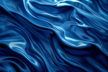 Underwater project backdrop in a smooth, deep ocean blue silky 3D texture.