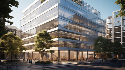 Urban Oasis Defined: A Wide-Angle View of Berlin's Business District