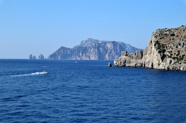 Nerano - Capri dall'ex cava Italsider di Ieranto