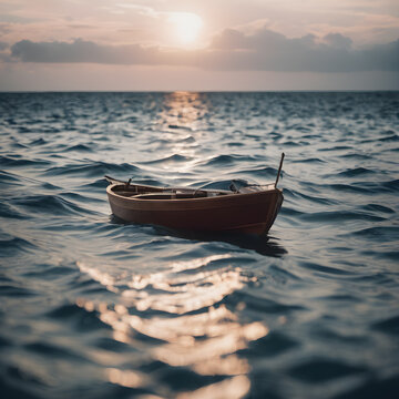 boat on the sea