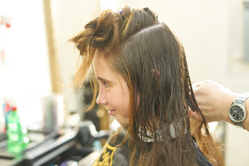 Fototapeta premium hairdresser