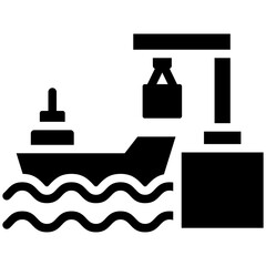 Obraz premium Loading Dock Icon