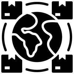 Global Logistics Icon