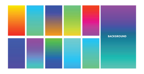 Fototapeta premium palette color gradation