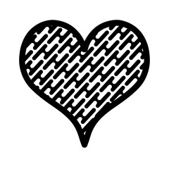 Heart Silhouettes for Valentine's Day