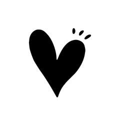 Heart Silhouettes for Valentine's Day