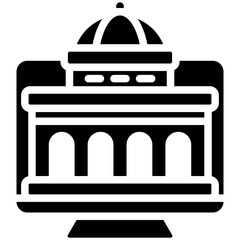 Digital Government Icon