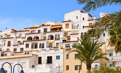 Obraz premium Ferienhäuser Benitachell, Spanien