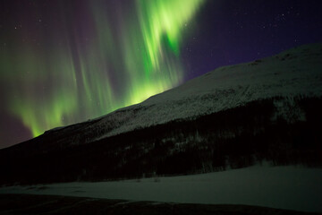 Troms&oslash;, aurora boreale