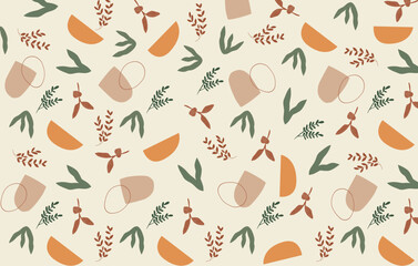 BACKGROUND PINK CUTE WITH PATTERN FLORAL.eps