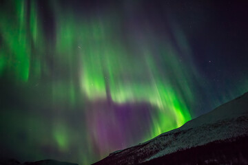 Troms&oslash;, aurora boreale