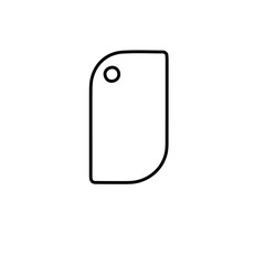 Tags & Labels Silhouettes