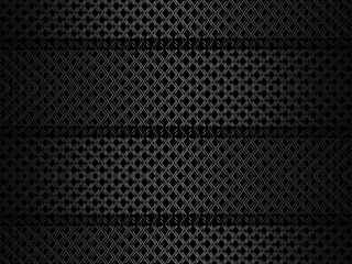 Black metal texture steel background. Perforated metal sheet.