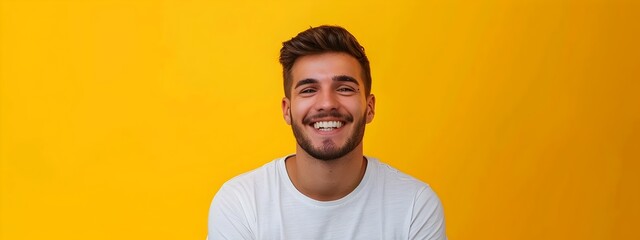 Happy Young Life Coach Inspiring Positivity and Success in a Vibrant Office Session