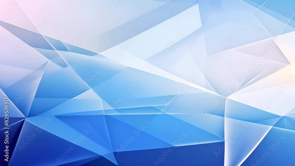 Poster An abstract geometric background composed of dynamic shapes.