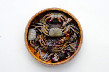 Preserved crabs for ingredient thai food