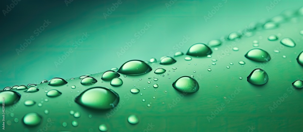 Wall mural background with a raindrop design perfect for your copy space image