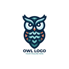 Awesome Owl Mascot Logo Design