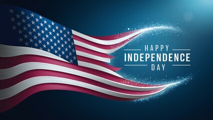 USA 4th of july background, banner, Happy independence day usa, Generative ai