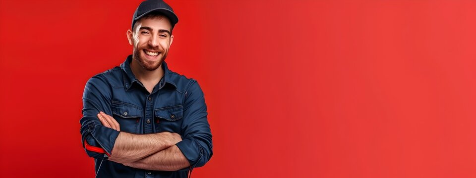 Accomplished Locksmith Portrait A Visual Narrative of Skill and Maturity