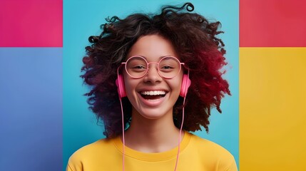 Cheerful Hotline Volunteer Contributing to a Culture of Compassion and Hope in a Vibrant Setting