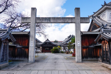 本願寺の西国拠点寺院として誕生した亀山本徳寺（兵庫県姫路市）