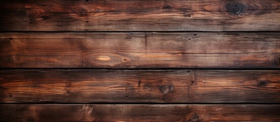 Naklejka premium rustic wood texture background old dark wooden wall surfage background for design. Copy space image. Place for adding text and design