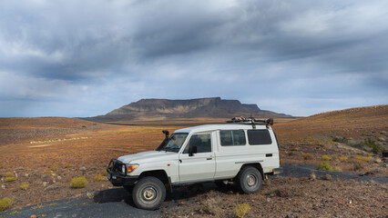 exploring the desert 