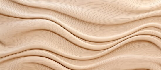 Obraz premium Plywood texture detailed wave patterns abstract vertical background. Copy space image. Place for adding text and design