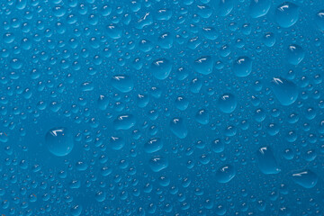 ガラスに着いた水滴