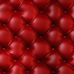 Dark Red leather soft upholestery pattern design closeup luxury elegant regular background wallpaper design seamless 