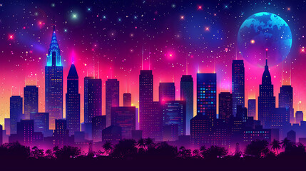 A Futuristic Cityscape