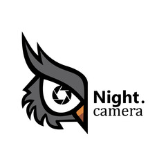 Owl vector for logo or icon, clip art, for company cool elegant minimalist style image