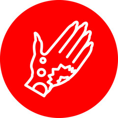 henna designs Line White Circle Red Icon Design