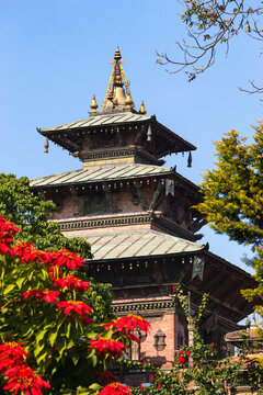 View of Taleju Bhavani Temple, It was built in 1564 by Mahendra Malla, Kathmandu Durbar Square, Kathmandu, Nepal.