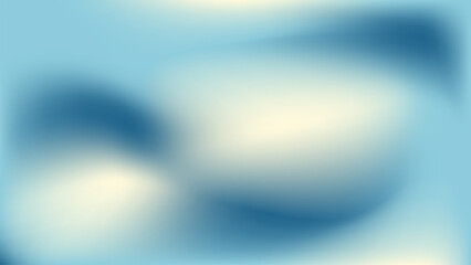 Abstract gradient background with soft transitions from blue to white. Vector illustration. For covers, wallpapers, brands, social media, background and more.