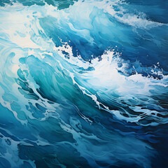  the power and beauty of a massive ocean wave