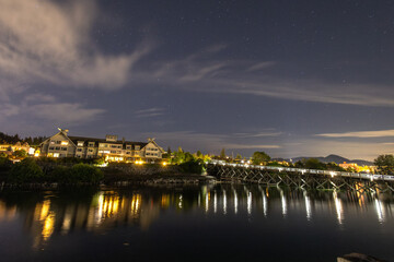 Obraz premium city by night