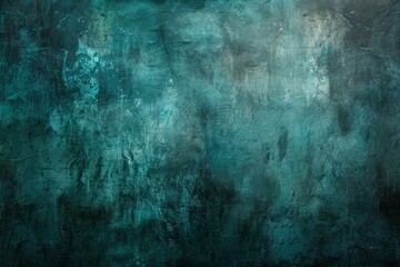 Obraz premium Indigo-Teal gradient background grainy noise texture. Beautiful simple AI generated image in 4K, unique.