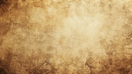 Naklejka premium Antique paper background with a brownish hue and subtle texture.
