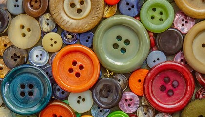 buttons on a white background