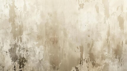 Fototapeta premium Beige background with subtle grunge effects and aged texture.