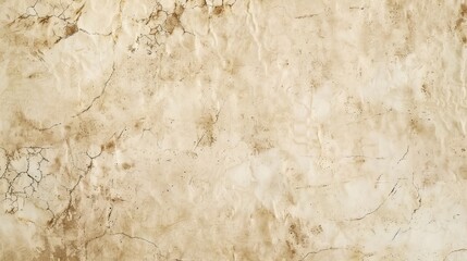 Antique beige parchment with a distressed surface and stains.