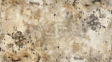 Obraz premium Aged beige parchment featuring a grungy and weathered appearance.