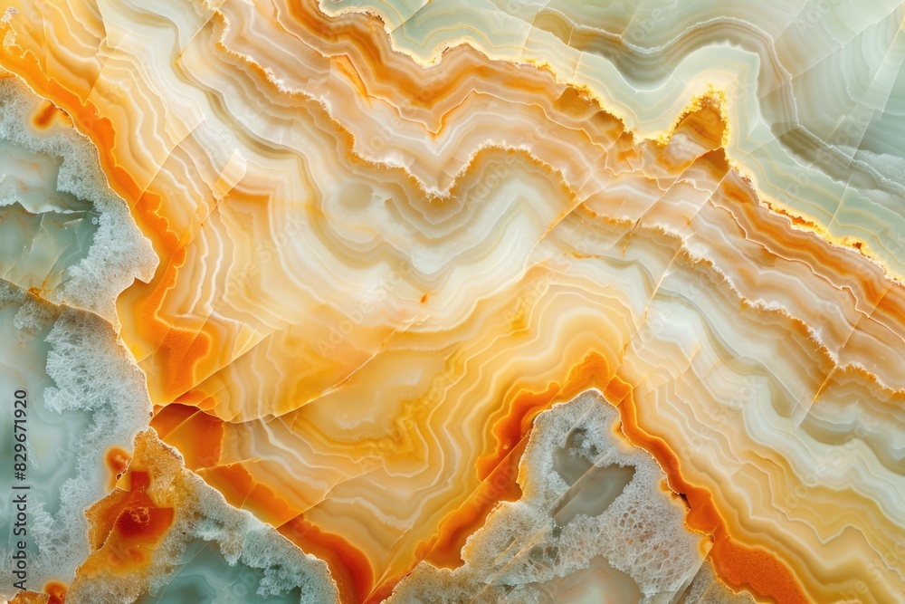 Poster a close-up shot of a very pretty marble. ideal for design projects and backgrounds