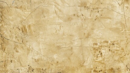Fototapeta premium Antique beige parchment with a worn look and vintage details.