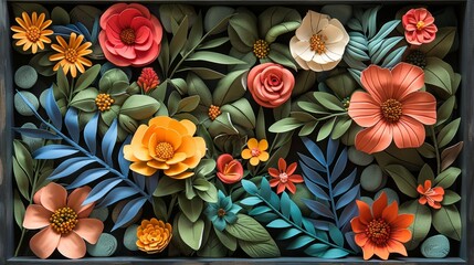 Fototapeta premium Vibrant Plasticine Clay Textured Framed Sign for Eye-Catching Commercial Displays