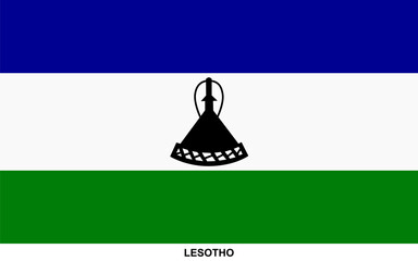 Flag of LESOTHO, LESOTHO national flag